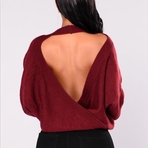 Fashion Nova Cut Out Sweater